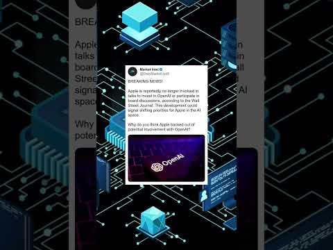 Why did Apple step away from OpenAI investment talks? What’s next for their AI strategy? Share your