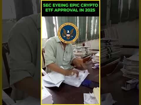 The SEC Approving Crypto ETFs in 2025 😂 #shorts