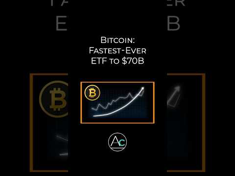 Bitcoin Record: Fastest $70B ETF Ever