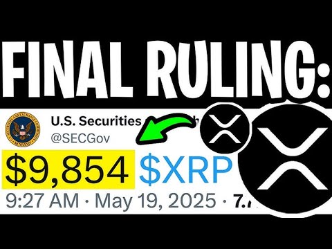 BREAKING: SEC About to SKYROCKET XRP TONIGHT — $9,854 Surge You Can’t Afford to Miss!