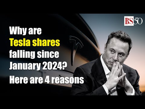 4 Reasons why Tesla shares are falling since January 2024
