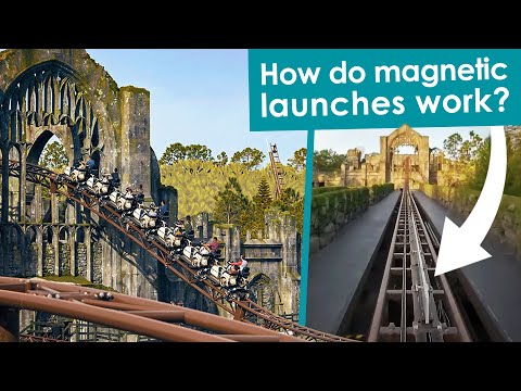 How do magnetic launch coasters work? | LSMs &amp; LIMs explained
