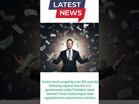 Tesla Shares Skyrocket! 🚀 What’s Driving the Surge?|Tesla के शेयर आसमान छू रहे हैं! 🚀