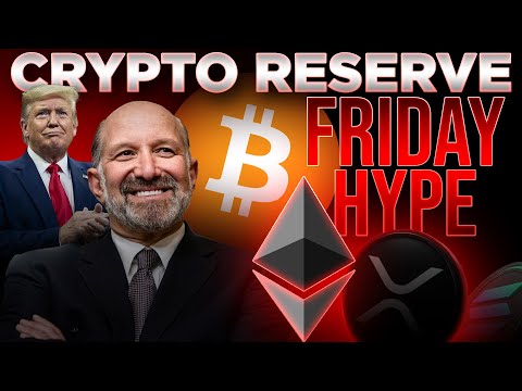 Bitcoin Reserve Friday Announcement = Too Much Hype?🔥Crypto Market Update