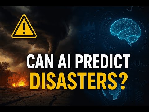 🚨 Can AI Predict Natural Disasters? The Future of Early Warning Systems #artificialintelligence