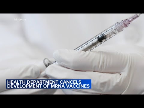 Health department cancels development of mRNA vaccines