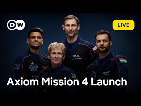 Axiom-4 mission rocket launch to the International Space Station | DW News