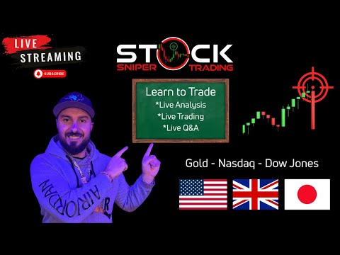 Live Pre NY Analysis &amp; Trading - Live Trading &amp; Price Action Secrets Revealed with Coach Ronny!