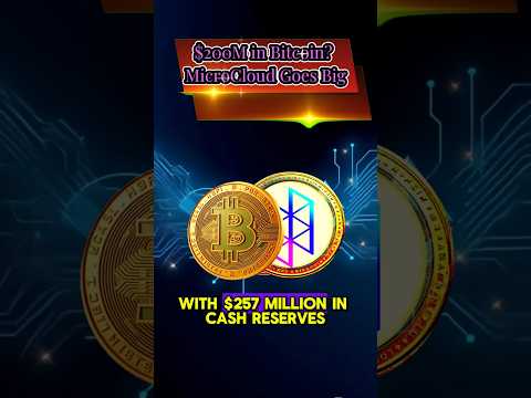MicroCloud’s $200M Bitcoin Investment A Game Changer for Crypto &amp; AI #btc #crypto