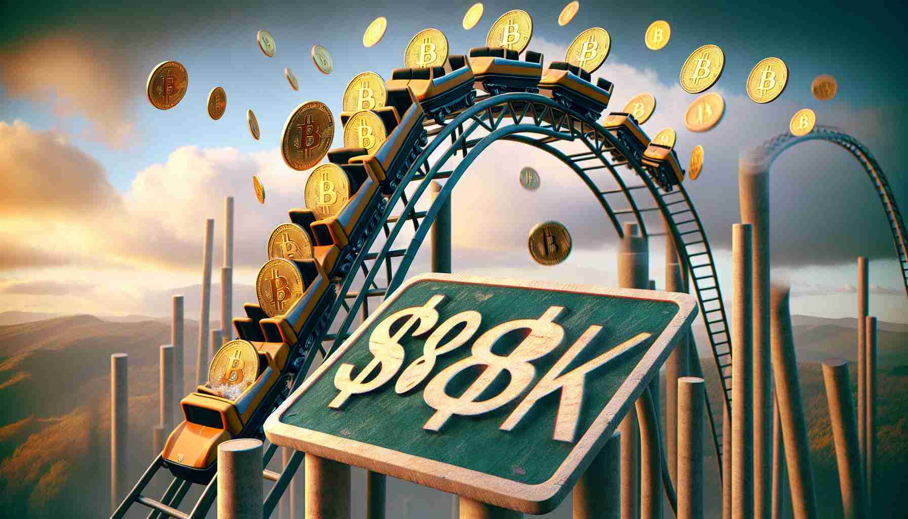 Is Bitcoin’s Rollercoaster Ride Heading for a $88K Plunge?