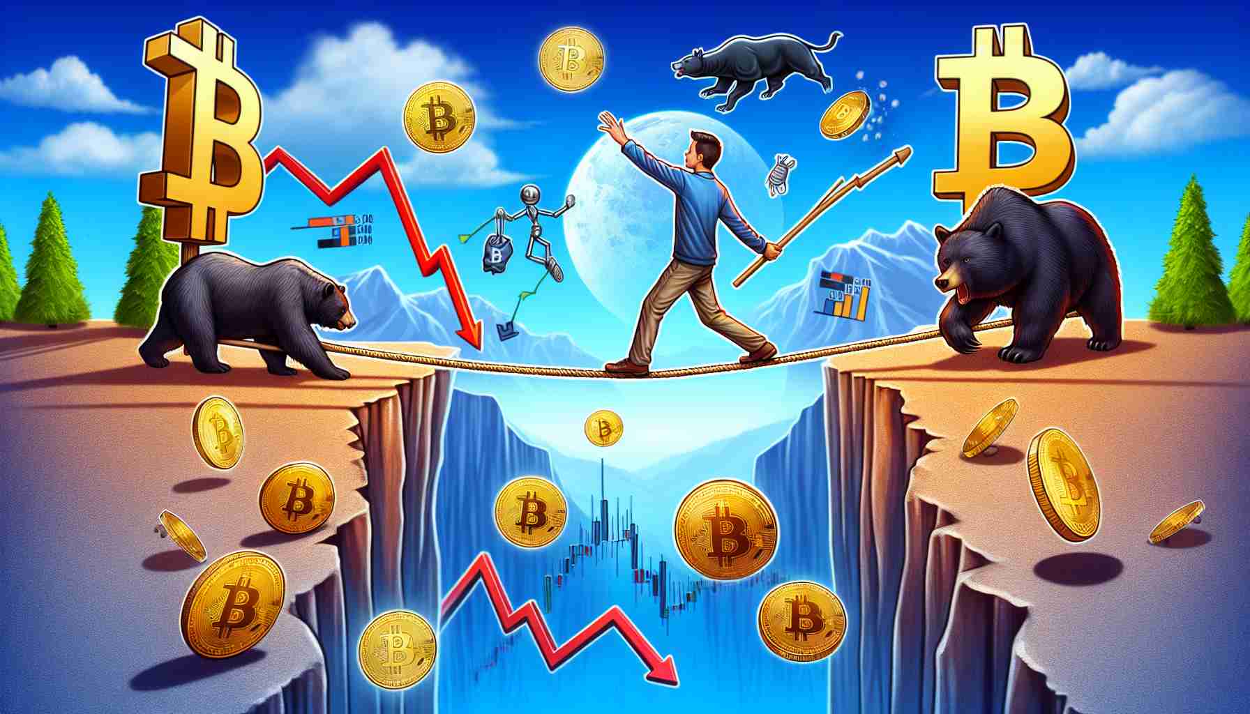 Bitcoin’s Balancing Act: Will Prices Plummet or Soar?