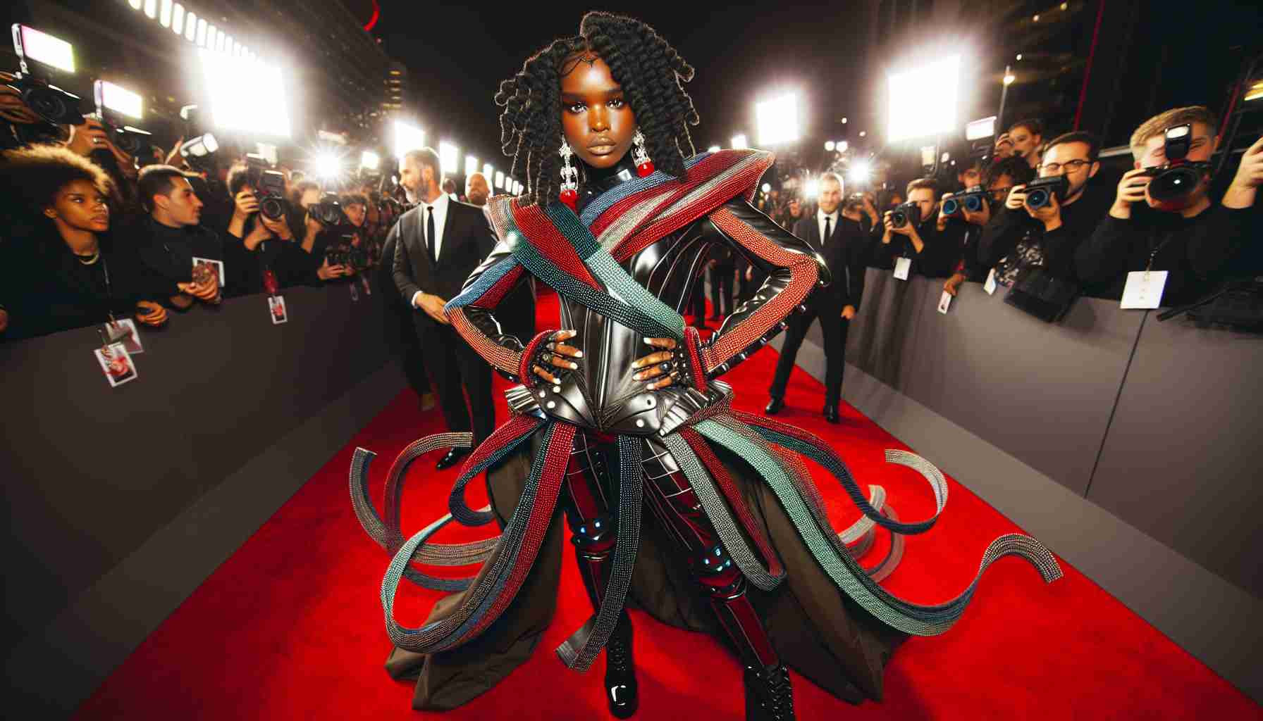 Pop Superstar Shocks Red Carpet with Daring Outfit