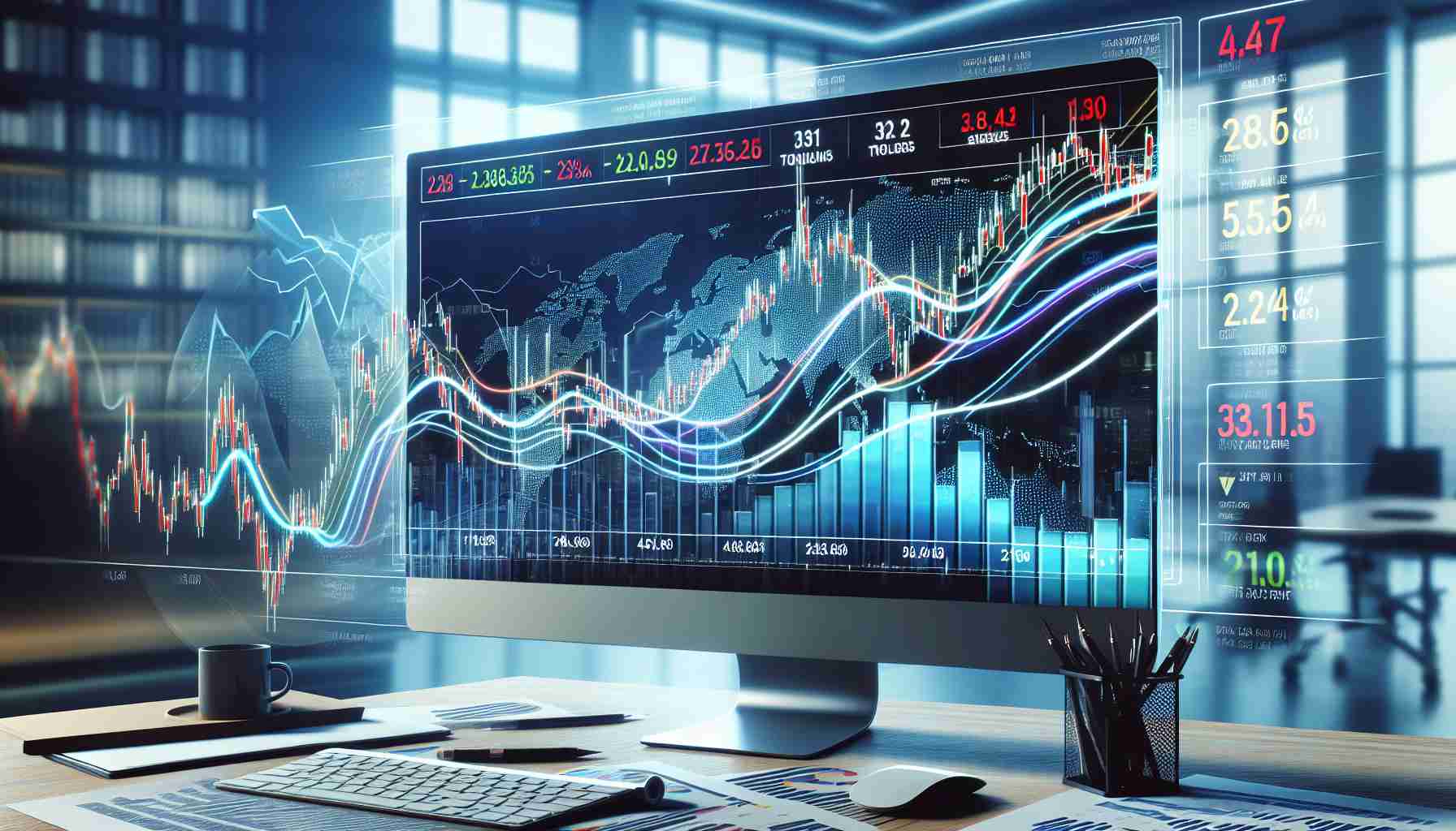 Stock Market Teeters as Tariff Tensions Mount Amidst Inflation Concerns