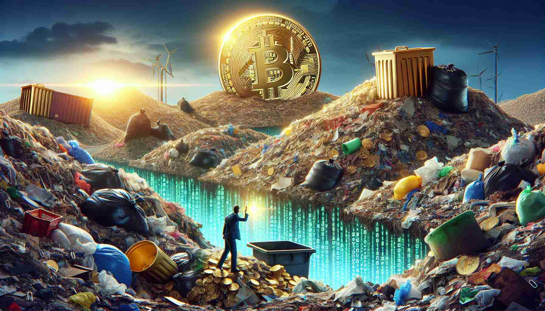 Bitcoin Goldmine in the Landfill? James Howells’ Unyielding Quest