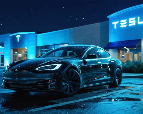 Mystery Woman’s Midnight Escapade: Tesla Dealership Targeted in Brazen Act Mystery Woman’s Midnight Escapade: Tesla Dealership Targeted in Brazen Act