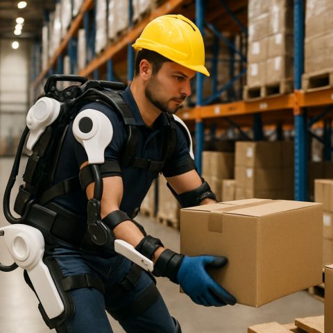 Revolutionizing Warehousing: How Exoskeleton Robots Are Supercharging Industrial Efficiency Revolutionizing Warehousing: How Exoskeleton Robots Are Supercharging Industrial Efficiency