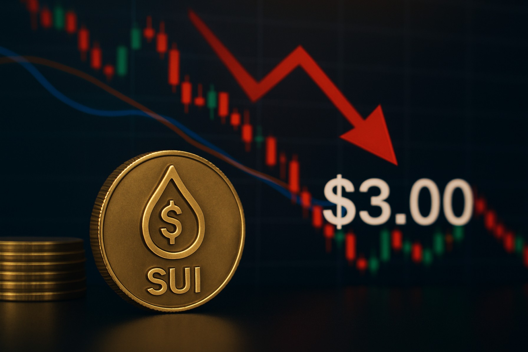 SUI Kritikus $3.00 Teszt előtt: Megállíthatja-e a Bullish DeFi Tevékenység a Csökkenést?